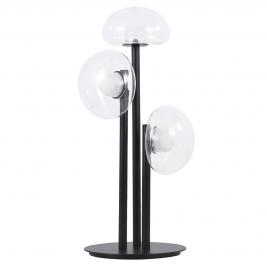 Настольный светильник Crystal Lux BOSQUE LG3 BLACK/TRANSPARENT