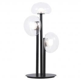 Настольный светильник Crystal Lux BOSQUE LG3 BLACK/TRANSPARENT