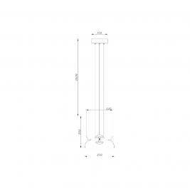 Подвесной светильник Divinare Opal 5247/33 SP-10