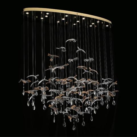 Люстра Newport Verona 8220/140 С oval gold polished