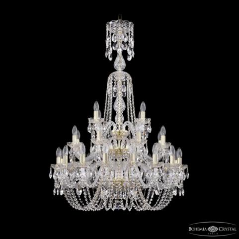 Люстра Bohemia Ivele Crystal  1402/16+8+4/300/XL-123/3d G