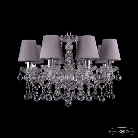 Люстра Bohemia Ivele Crystal  1413/8/200 Ni Balls SH24