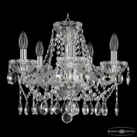Люстра Bohemia Ivele Crystal 5413/5/141 Ni Clear/M-1G