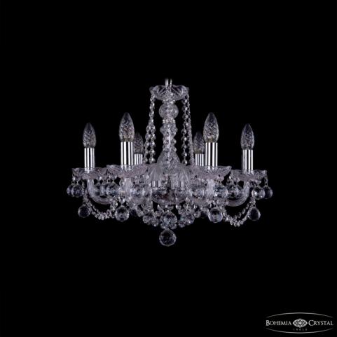 Люстра Bohemia Ivele Crystal 1402/6/160 Ni Balls