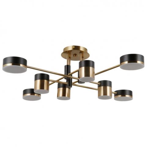 Люстра Gerhort G61420/8BRS+MBK MBK+BRS