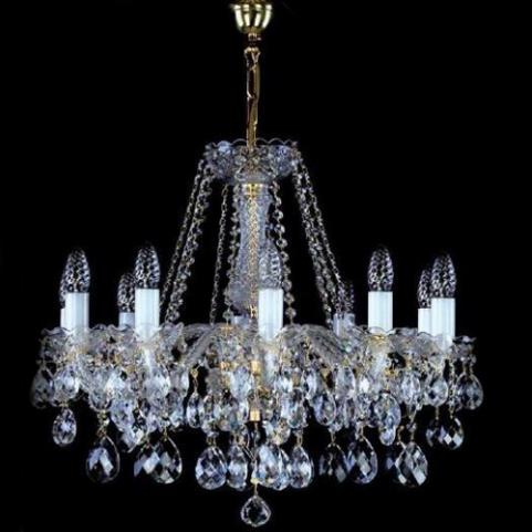 Люстра Art Glass HEIDI VIII. DARK PATINA CE - 8008