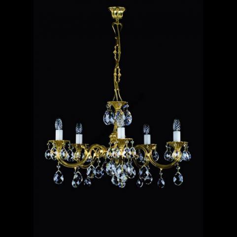 Люстра Art Glass ALICE V. WHITE GOLD CE