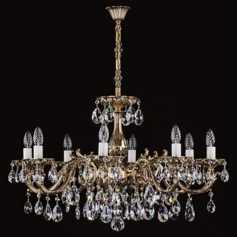Люстра Art Glass CR 0011/08/20 WHITE GOLD CE