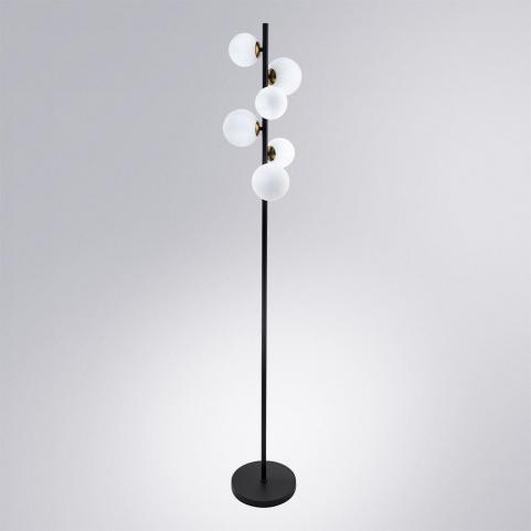 Торшер Arte Lamp Gemini A2243PN-6BK