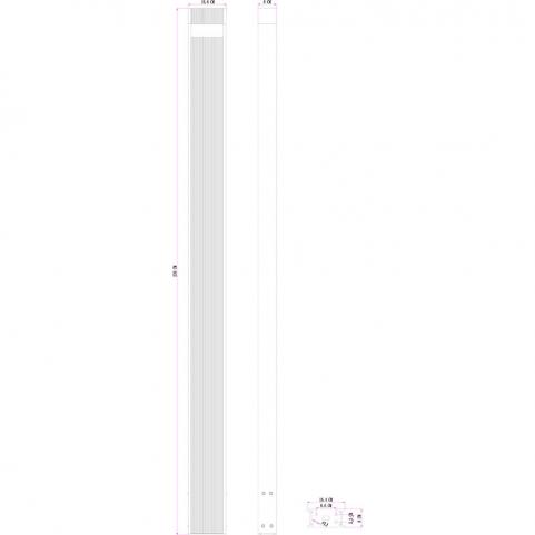 Уличный фонарь Arte Lamp Arneb  A2140PA-1BK