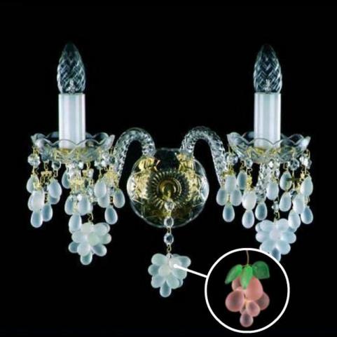 Бра Art Glass ANGELA II. ROZALIN