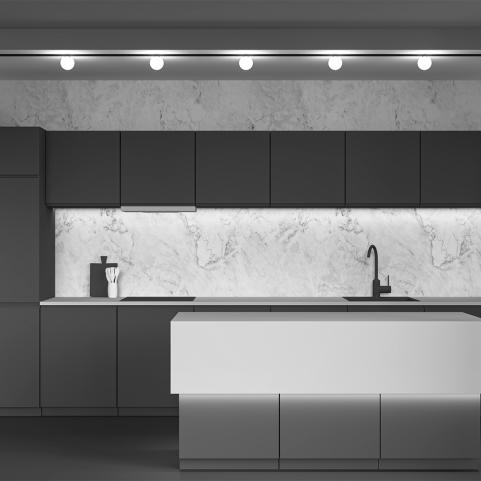 Трековый светильник Maytoni Technical Basity  Luna TR177-1-5WTW-B
