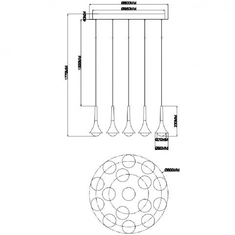 Люстра Favourite Tolva  4292-16P