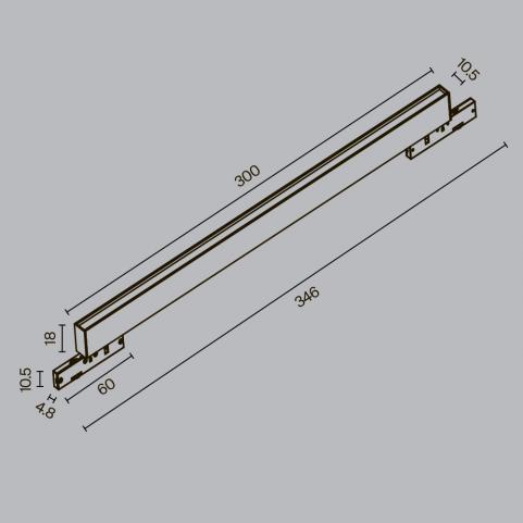 Трековый светильник Maytoni Technical Levity 2700К Basis TR192-1-8W2.7K-B
