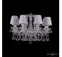 Люстра Bohemia Ivele Crystal  1413/8/200 Ni Balls SH6