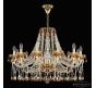 Люстра Bohemia Ivele Crystal 5413/12/300 G Amber/M-1F K721