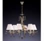 Люстра Art Glass CHANTAL VI. NICKEL CE - 8006
