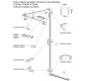 Шинопровод магнитный накладной Arte Lamp Optima-Accessories  A720206