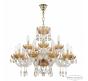 Люстра Bohemia Ivele Crystal  5417/10+5/240 G Shampan/M-1H