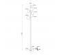 Торшер Arte Lamp Gemini A2243PN-6BK