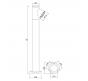 Уличный фонарь Arte Lamp Brooklyn A2063PA-2BK
