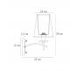 Бра Arte Lamp Kensington A4098AP-1CC